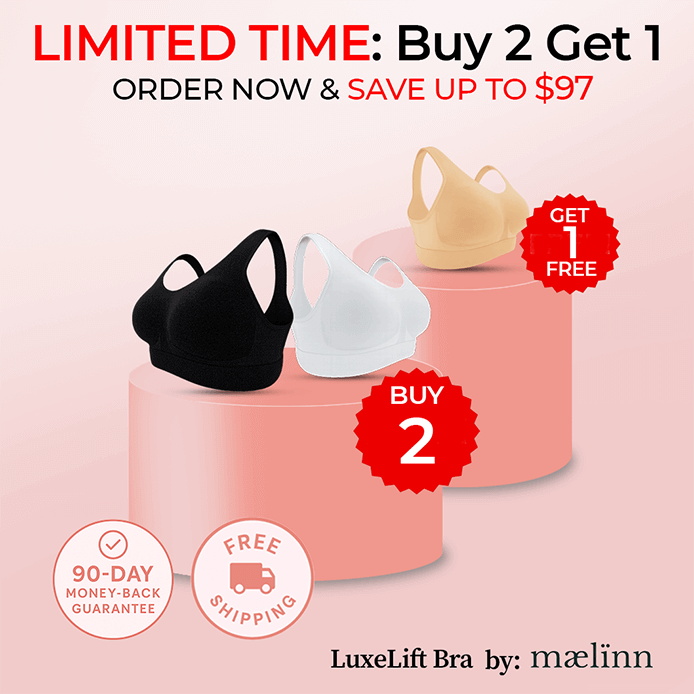LuxeLift™ Bra – Seamless, Wireless, Ultra-Comfortable Support