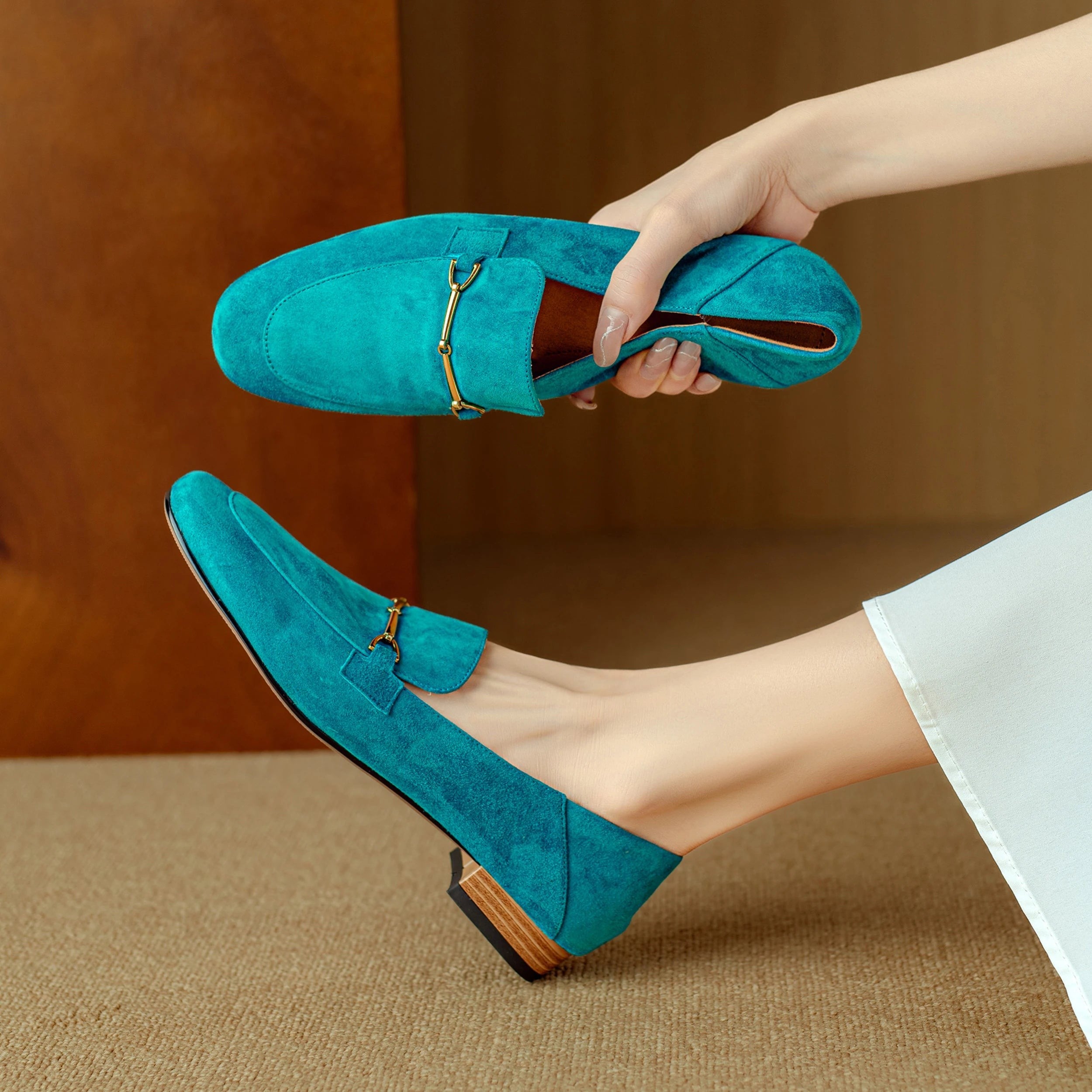 Estelle loafers - detail