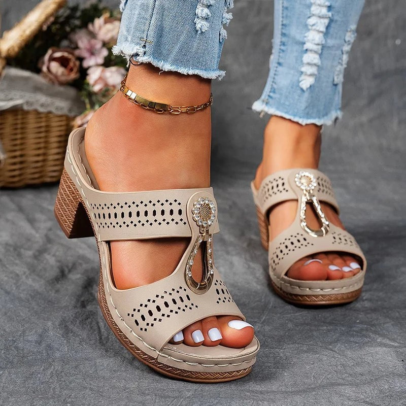 Sloane sandals - Khaki