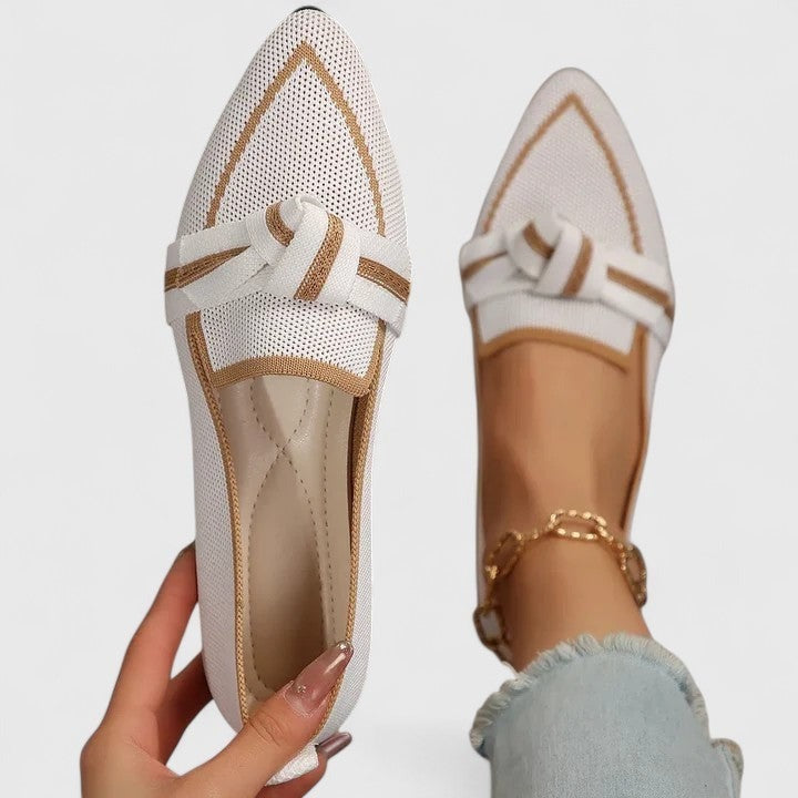 Tess loafer - White