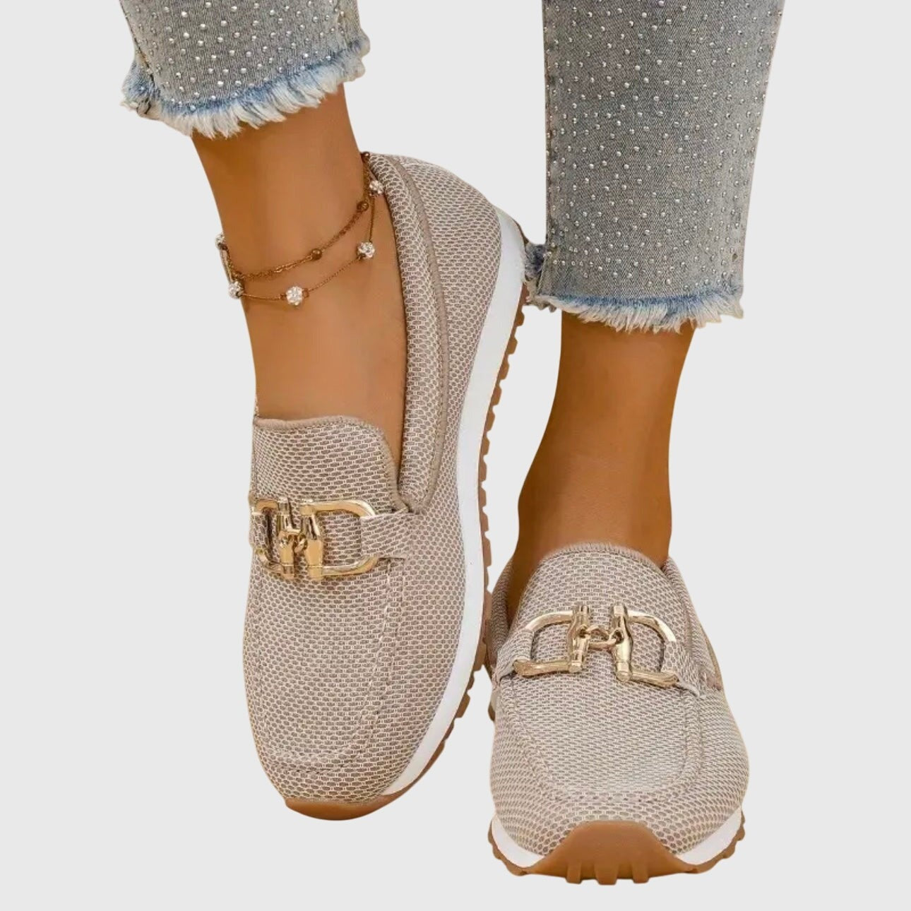 Zoe mesh sneakers - Beige