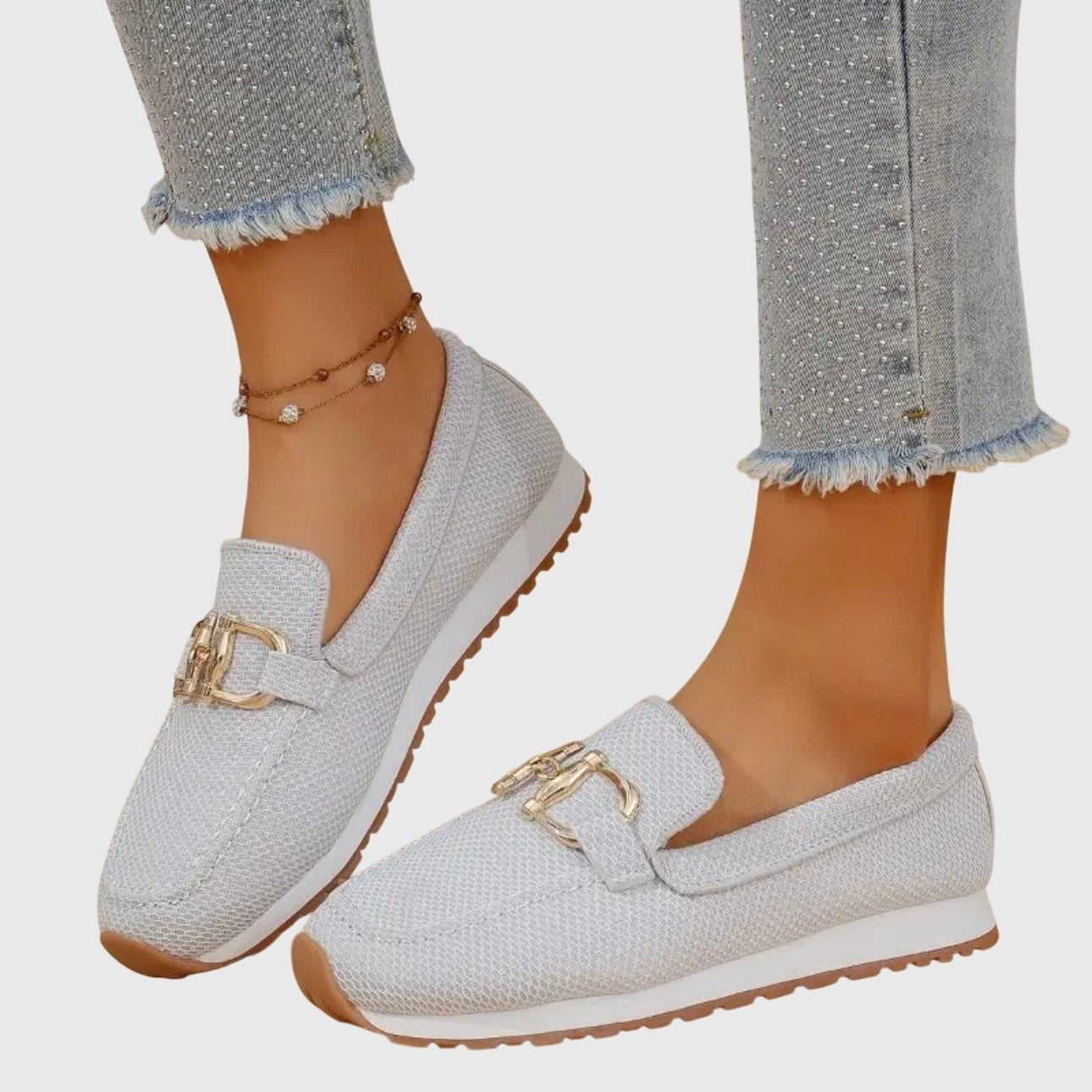 Zoe mesh sneakers - White