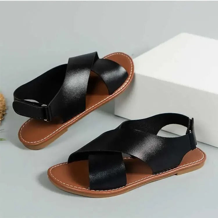 Ava flat sandals - detail